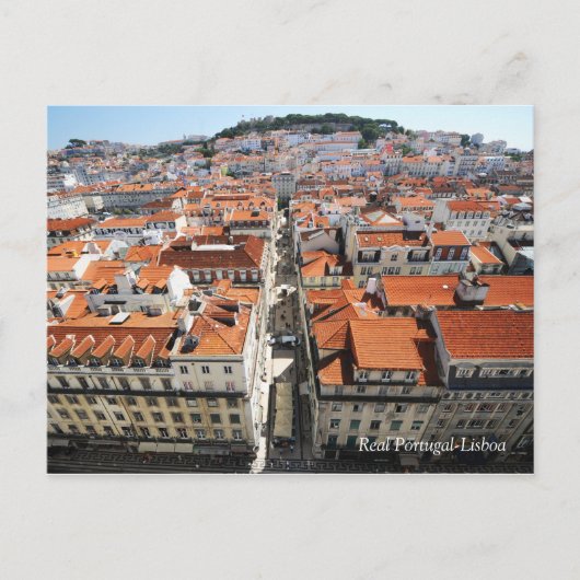 Real Portugal-Lisboa Briefkaart (Voorkant)