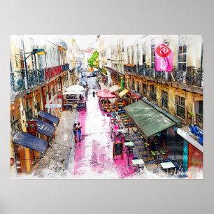 Real Portugal — Lissabon Street Poster