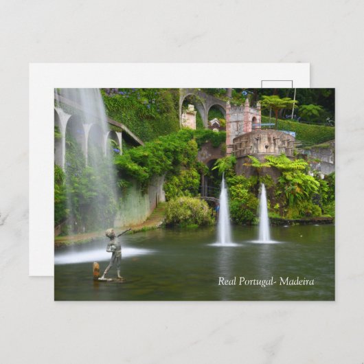 Real Portugal-Madeira Briefkaart (Voorkant / Achterkant)
