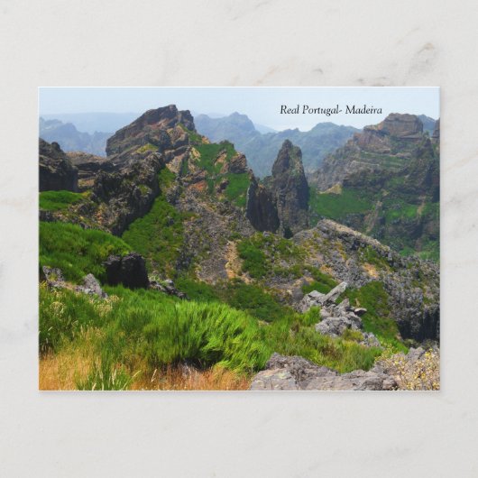 Real Portugal — Madeira Briefkaart (Voorkant)
