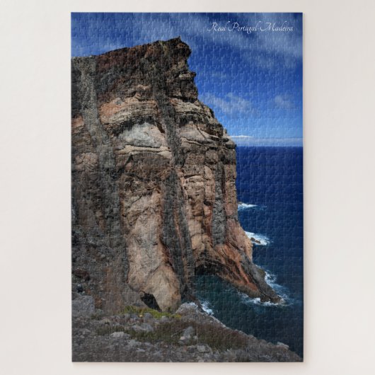 Real Portugal — Madeira Cliff Legpuzzel (Verticaal)