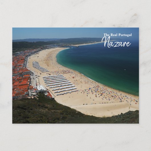 Real Portugal — Nazare Briefkaart (Voorkant)
