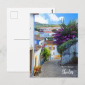 Real Portugal — Obidos Briefkaart (Voorkant / Achterkant)