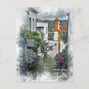 Real Portugal — Obidos Briefkaart