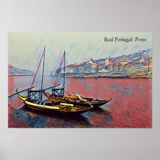 Real Portugal-Porto Poster (Voorkant)
