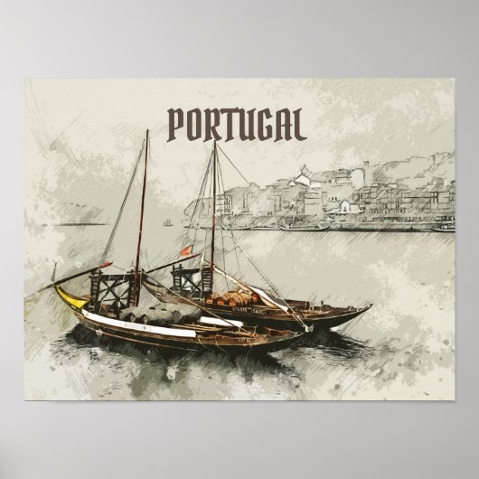 Real Portugal — Porto Poster (Voorkant)