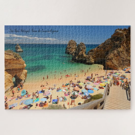 Real Portugal-Praia do Camilo, Algarve Legpuzzel (Horizontaal)