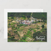 Real Portugal — spectaculaire tuinbouw Briefkaart (Voorkant / Achterkant)