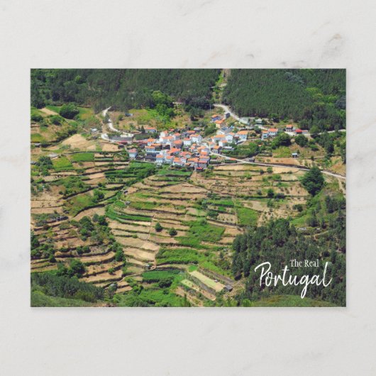 Real Portugal — spectaculaire tuinbouw Briefkaart (Voorkant)