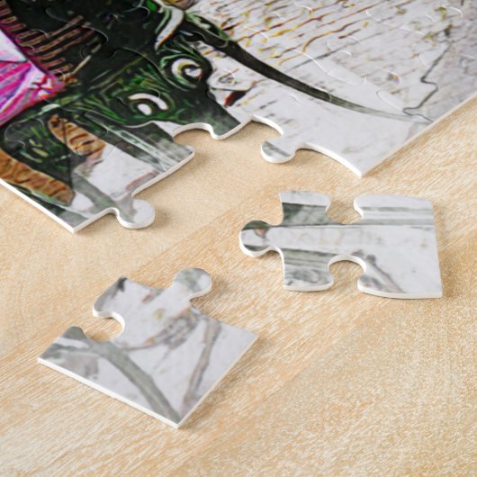 Real Portugal - The Cafes of Viana do Castelo Legpuzzel (Zijkant)