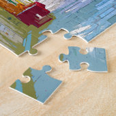 Real Portugal — Umbrella Festival puzzle Legpuzzel (Zijkant)