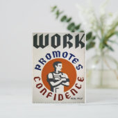 REAL PULP - WPA - de Kracht van het Werk Briefkaart (Staand voorkant)