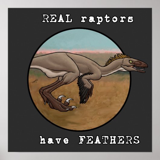 Real Raptors Poster (Voorkant)