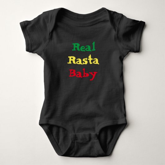 Real Rasta Baby Romper (Voorkant)