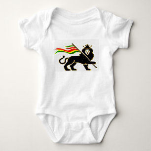 Real Rasta Lion Baby Romper