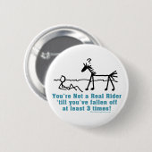 Real Rider Ronde Button 5,7 Cm (Voorkant /achterkant)