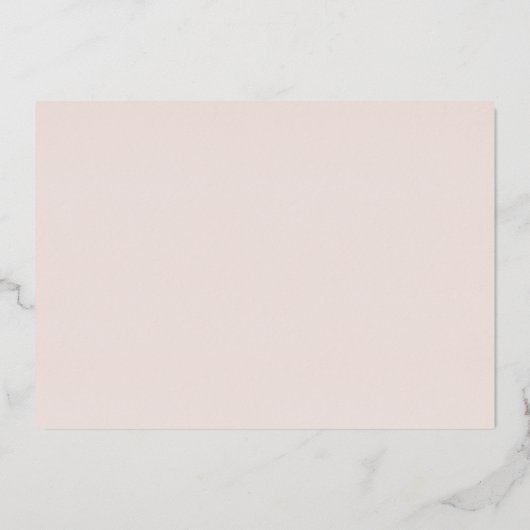 Real Roos Gold Floral Teapot Vrijgezellenfeest Tea Folie Uitnodiging (Achterkant)