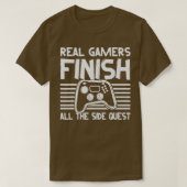 Real s beëindigt alle zijspelen QuestsVideo T-shirt (Design voorkant)
