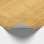 Real Scande American Cherrywood Veneer Woodgrain Cadeaupapier (Hoek)