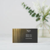 Real Scande Australian Walnut Veneer Woodgrain Visitekaartje (Staand voorkant)