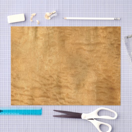 Real Scande Pommele Sapele Veneer Woodgrain Tissuepapier (Craft)