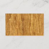 Real Scanning San Domingo Rosewood Veneer Woodgrai Visitekaartje (Achterkant)