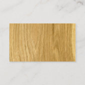 Real Scanwn Cut Oak Veneer Visitekaartje (Achterkant)