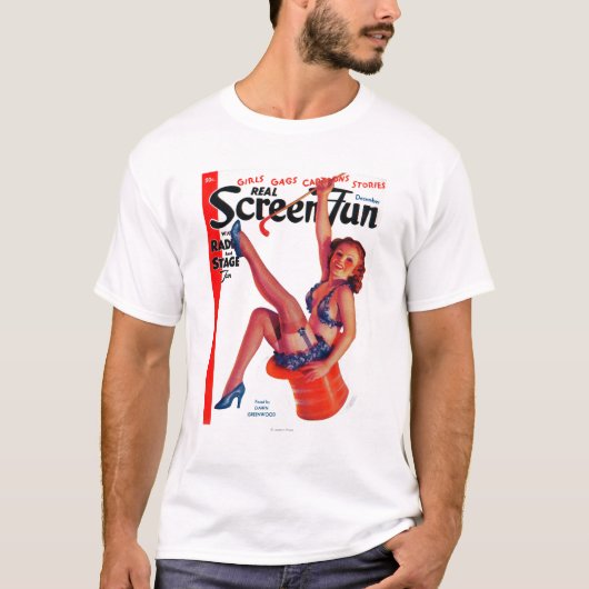 Real Screen Fun Magazine Hoesje 2 T-shirt (Voorkant)