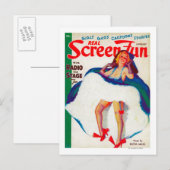 Real Screen Fun Magazine Hoesje 3 Briefkaart (Voorkant / Achterkant)