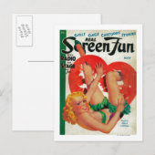 Real Screen Fun Magazine Hoesje Briefkaart (Voorkant / Achterkant)