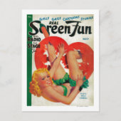 Real Screen Fun Magazine Hoesje Briefkaart (Voorkant)