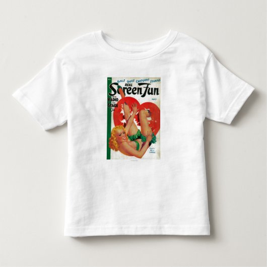 Real Screen Fun Magazine Hoesje Kinder Shirts (Voorkant)