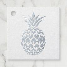 Real Silver Foil Pineapple Event Planner