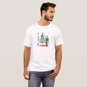 Real Skiers Ski Cannon Mountain T-shirt (Voorkant volledig)