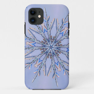 Real Snowflake Fractal 6 iPhone 11 Hoesje