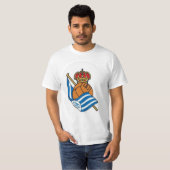 Real Sociedad Voetbal Kleding T-shirt (Voorkant volledig)