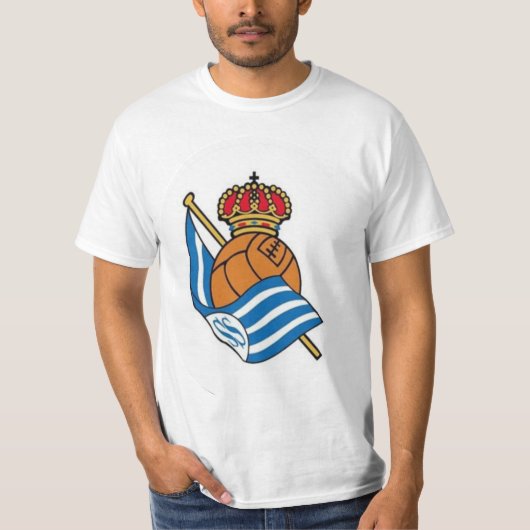 Real Sociedad Voetbal Kleding T-shirt (Voorkant)
