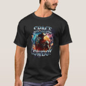 Real Space Cowboy in de ruimte T-shirt (Voorkant)
