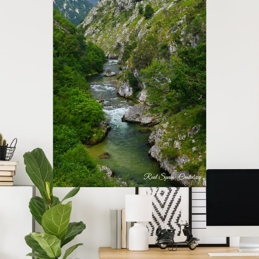 Real Spain Cantabria Poster (Thuiskantoor)