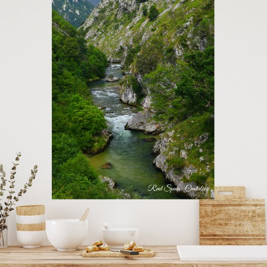 Real Spain Cantabria Poster (Keuken)