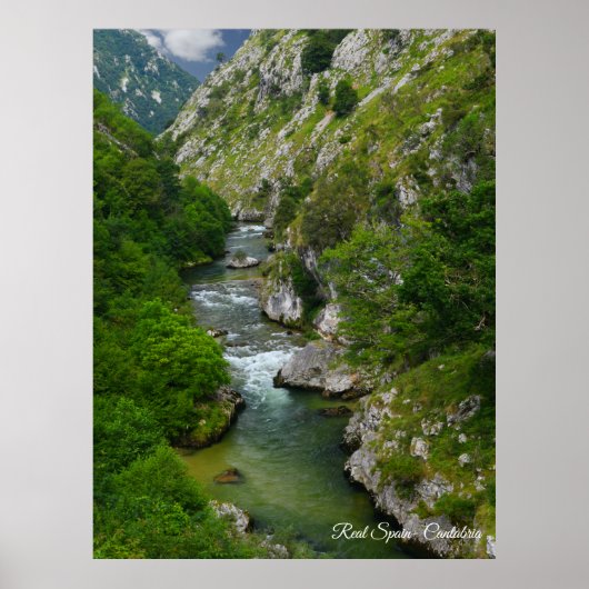 Real Spain Cantabria Poster (Voorkant)