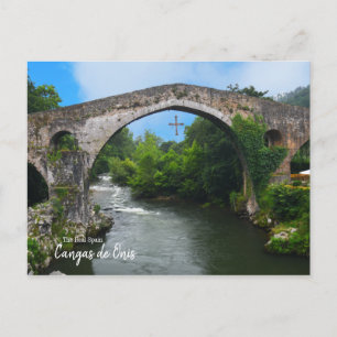Real Spain- Puente romano de Cangas de Onís Briefkaart