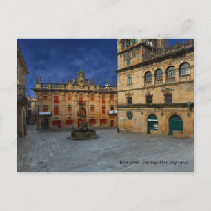 Real Spain- Santiago De Compostela Briefkaart
