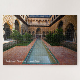 Real Spanje- Alhambra, Granada Spanje Legpuzzel