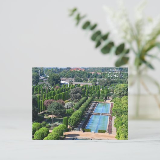 Real Spanje- Cordoba Briefkaart (Staand voorkant)
