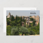 Real Spanje- Granada Briefkaart (Voorkant / Achterkant)