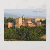 Real Spanje- Granada Briefkaart (Voorkant)