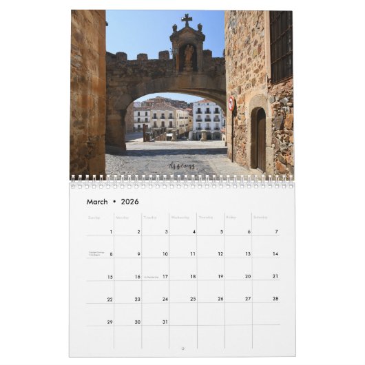 Real Spanje Kalender (Mar 2026)