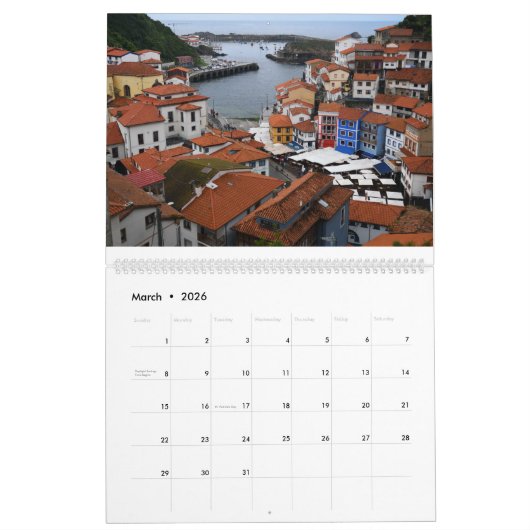 Real Spanje Kalender (Mar 2026)