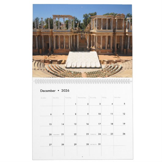 Real Spanje Kalender (Dec 2026)